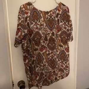 DR2 paisley blouse